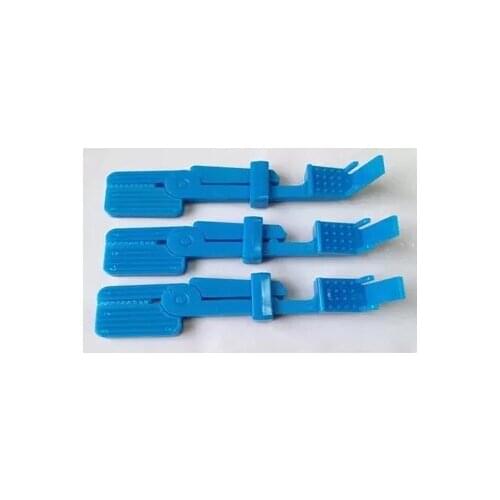 6pcs Dental Clinic Blue Plastic X-Ray Film Holder Clip Autoclavable Instrument