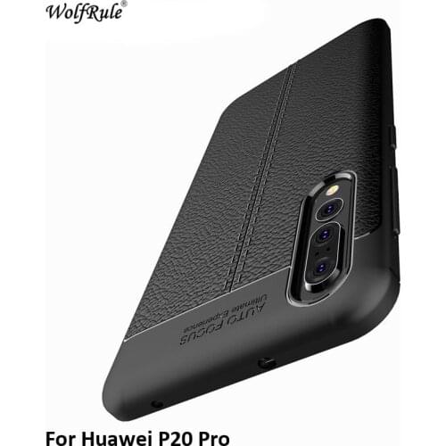 WolfRule For Cover Huawei P20 Pro Case Soft Silicone TPU Phone Case For Huawei P20 Pro Cover For Huawei P20 Plus Cases 6.1