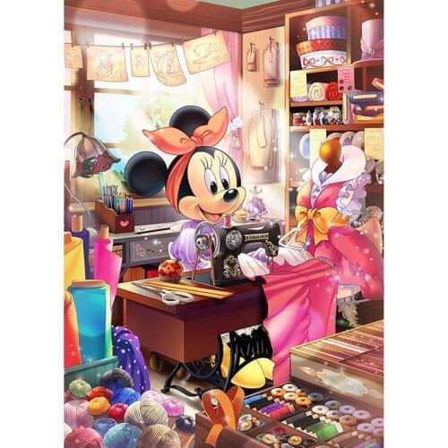 Disney Full Square 5D DIY Disney diamond painting Pooh Tigger friends Diamond Embroidery Cross Stitch Mosaic Sticker Gift