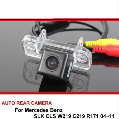 For Mercedes Benz SLK R171 CLS W219 C219 2004~2011 SONY Car Reverse Backup HD CCD Rearview Parking Rear View Camera Night Vision