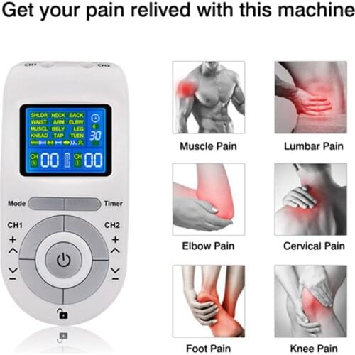 EMS Massager Machine Electronic Pulse Massager Frequency Physiotherapy Device Tens Electric Nerve Muscle Stimulator health Tool