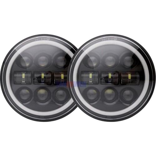 5.75 Inch Led Headlights 5-3/4" Headlamp For Triumph Rocket iii 3 & Speed Triple & Street Triple & Thunderbird Moto Projector