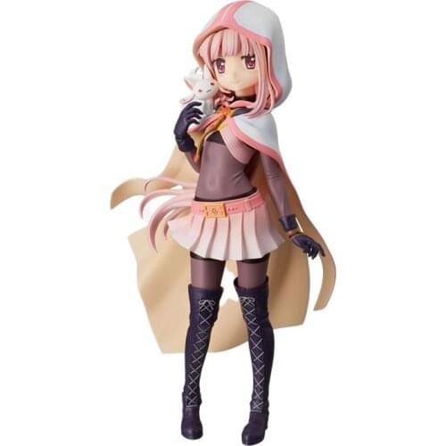 Magia Record Tamaki Iroha Japanese Anime Figure Cute Cartoon Doll 19Cm Hand-Made Pvc Model Decoration Toys Collectibles Gifts