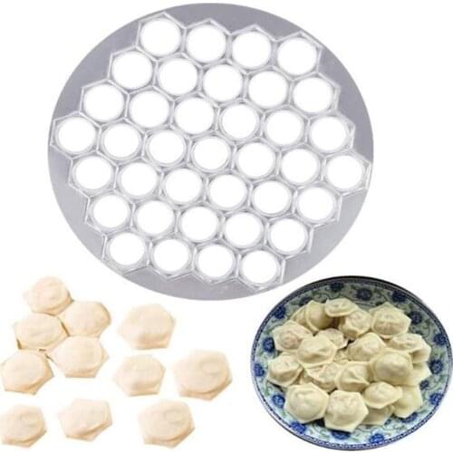 37 Holes Dumpling Maker, Aluminum Alloy Dumpling Mold, Dough Press, Pelmeni Dumpling Pie Ravioli Mould Press Mould Maker Pastry