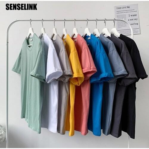 2021 Summer Men T Shirt Short Brand New Cotton Fashion Casual Hip Hop Streetwear High Quality Loose Tees Men Short Shirt 5XL