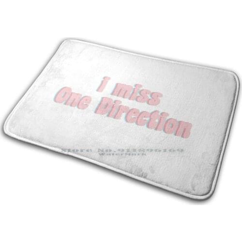 I Miss One Direction Mat Rug Carpet Anti-Slip Bedroom Entrance Door Mat One Direction 1d Zayn Malik Liam Payne Niall Horan