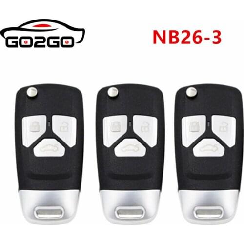 Multi-functional Universal Remote Control Car Key for KD900 KD900+ URG200 NB Series NB26-3/3+1 NB26-4 (All Functions Chips in)