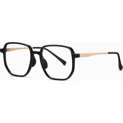 New TR90 Anti Blue Light Spectacle Frames Mens Simple Fashionable Eyeglasses Womens Pliable Plain Face Thin Myopia Eyewears