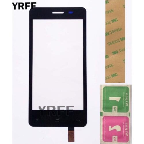 4.5'' Touch Screen Panel For Fly IQ4403 4403 Energie 3 Touch Screen Glass Digitizer Panel Lens Sensor Glass Wipes Adhesive