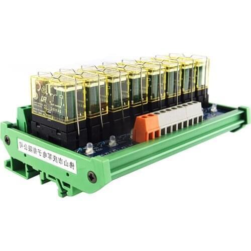 Relay single-group module 8-way compatible NPN/PNP signal output PLC driver board control board
