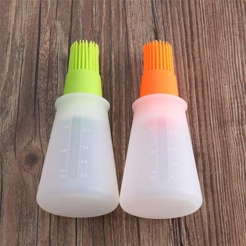 Silicone Bottle Brush Barbecue Brush Oil Brush Household Baking Oil BBQ Tools for Kitchen Dining Home Oil Brush Hot Sale 1PC