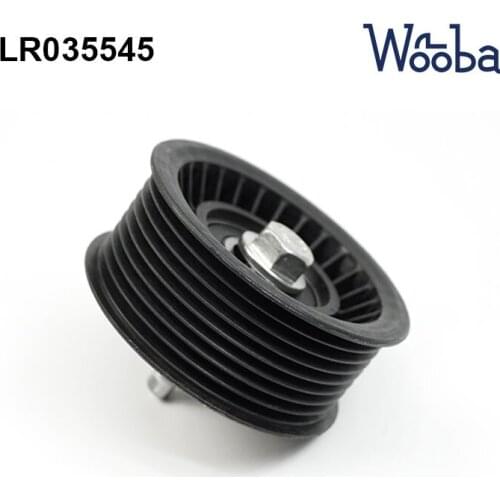 Secondary Drive Car Idler Pulley Includes Bolt for LR3 4 Discovery 3 4 Land Range Rover Sport Range Rover Auto Idler LR035545