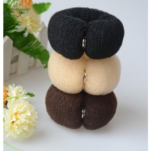 1 Pcs Hair Bun Maker Donut Magic Foam Sponge Shaper Ring Hairstyle DIY Twist Accessories Hair Styling Tools for Girls