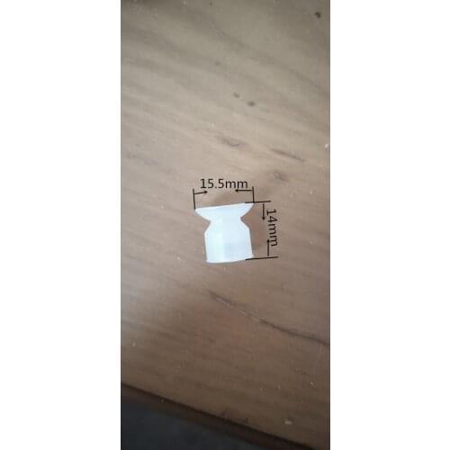 200pcs high quality white rubber Sucker