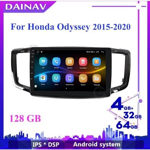 Android Auto Wireless Carplay For Honda Odyssey 2015-2020 Car Radio Multimedia Video Navigation GPS DSP Android 10 touch Screen