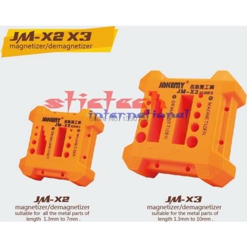 By dhl 50pcs practical JAKEMY Brand Magnetizer Demagnetizer Screwdriver Magnetic Pick Up Tools Keep Every Screw Safe