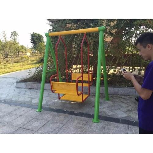 Outdoor baby swing chair playground childrens plastic slide garden toys seat kids monkey bars set children child swing nest Q17