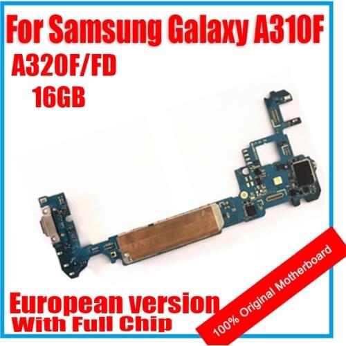 For Samsung Galaxy A3 320F A320FD Motherboard Orignal Mainboard Full Chips Replacement Logic Board With Android System
