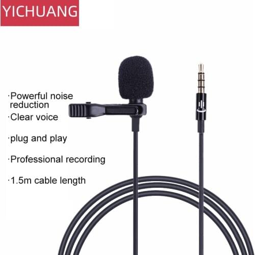 TRS/TRRS Video Record Microphone Compact VS Rode VideoMicro On-Camera Recording Mic for Xiaomi Huawei Nikon Canon DSLR