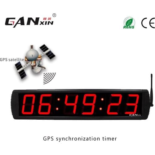 [Ganxin] 6 digits seven segment clock synchronization time module wall clock
