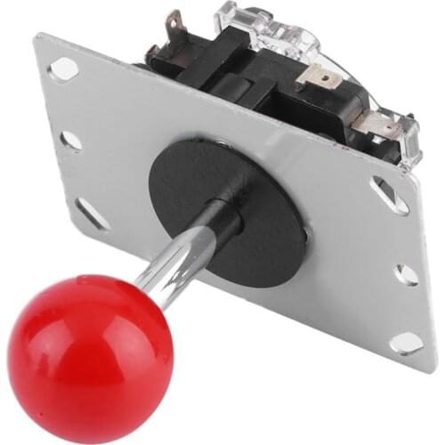 New 4/8 way Arcade Game Joystick Ball Joy Stick Red Ball Replacement Stock Offer