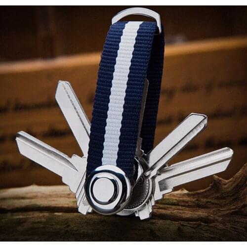 Nosii Portable Mini Housekeeper Car Key Ring Loop Key Holder Key Clip Holder Pocket Tool