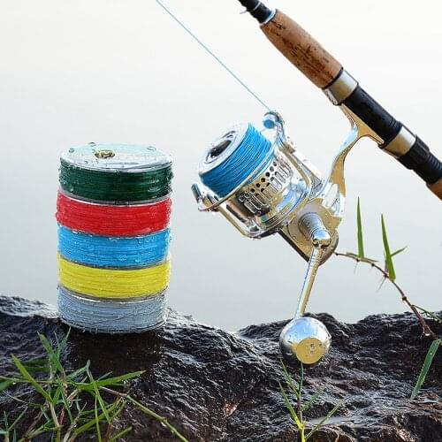 100M 4 Braid Super Strong 10-50LB PE Fishing Line Flexible Smooth Anti-entanglement Mainline for Lure Sea Far Cast Rod Accessory