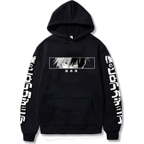 Anime My Hero Academia Hoodie Shoto Todoroki Boku No Hero Academia Sweatshirts Cozy Tops Sweatsuit Sudadera Felpa Moletom
