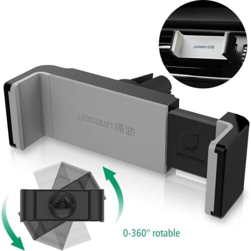 Universal Car Phone Holder Air Vent Mount GPS Stand 360 Adjustable Mobile Phone Holder For Smart Phone