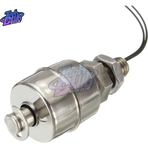 Mini Stainless Steel Vertical Liquid Water Level Sensor Internal Float Switch 45mm Line 35CM 10W Vertical Water Level Switch