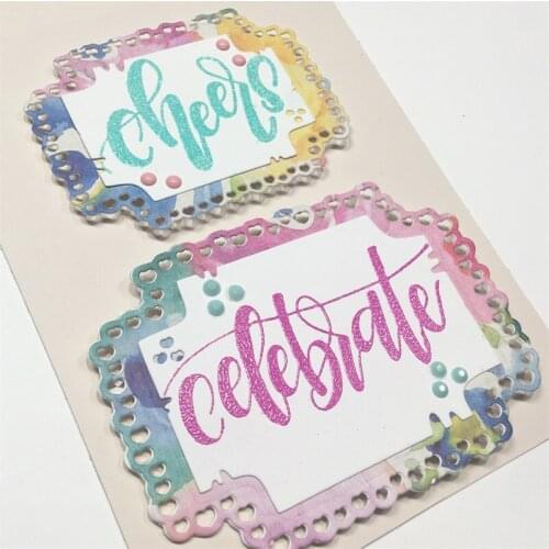 YPP CRAFT Full Love Tag Cards Metal Cutting Dies Stencils for DIY Scrapbooking/photo album Decorative Embossing DIY Paper Cards