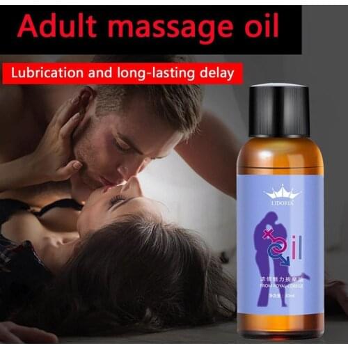 1pcs 30ml Sexual Massage Essential Oil Performance Enhancement Extended Sexual Private Massage Oil