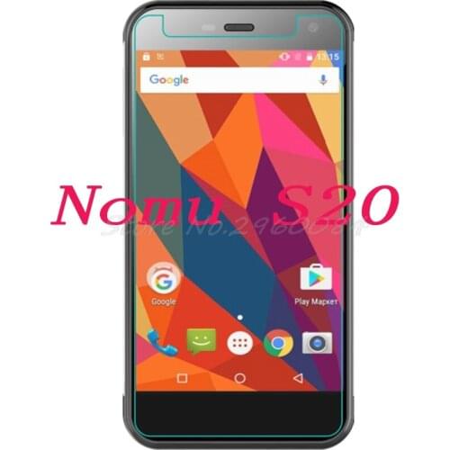 2PCS NEW Screen Protector phone For Nomu S20 phone Tempered Glass SmartPhone Film Protective Screen Cover