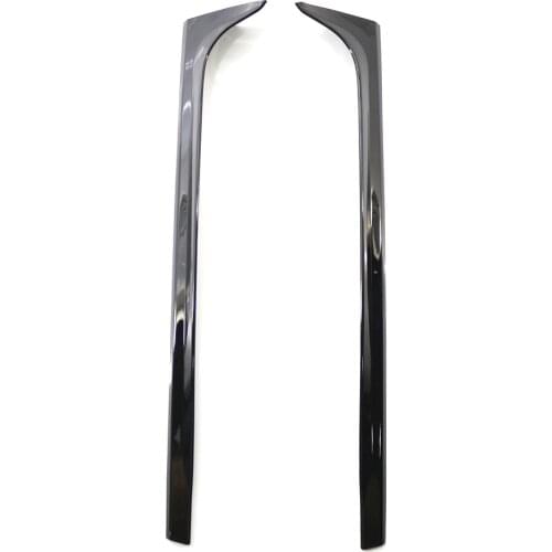 2021 Spoiler Cover Stickers Trim Supplies ABS Plastic Rear Window Side Spoilers for Volkswagen Polo 2011-2017 Gloss