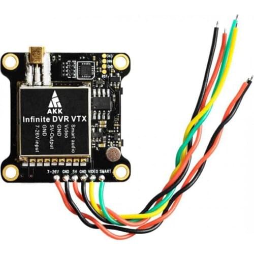 AKK Infinite DVR VTX Support OSD Configuring Upgraded Long Range Version