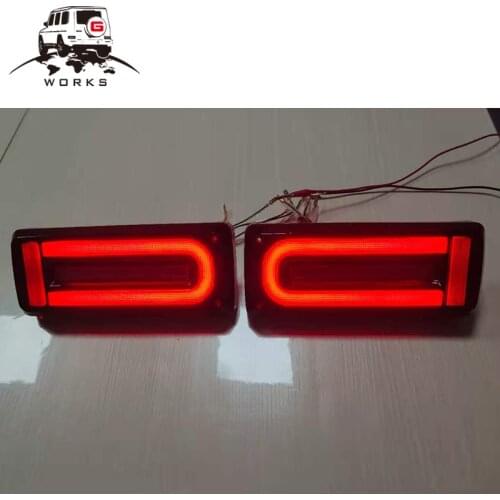 Auto parts car Tail lights for old G class W463 G500 G350 G63 G65 taillights upgrade into W464 2020 New look tail lights