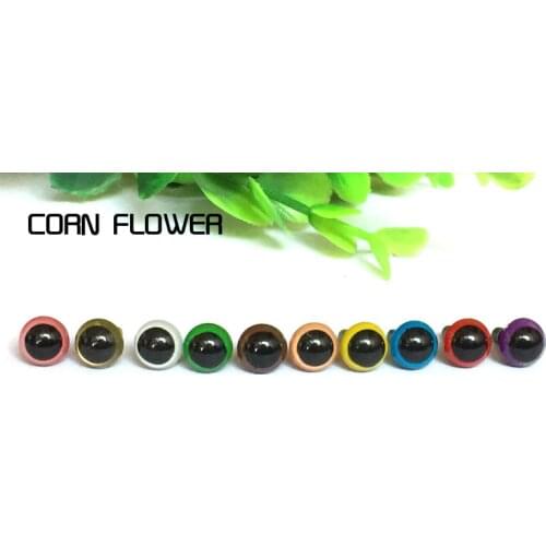 DIY Teddy Bear Doll Plush Toys Puppet Crafts--10 X mix color safety eyes--8MM