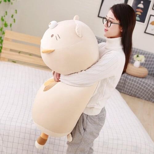 30CM 60cm 90cm huge Size High Quality Japanese Animation Gurashi Super Soft Plush Toys San-X Corner Bio Cartoon Cute Baby Pillow