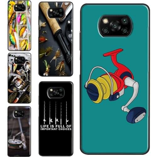 Fishing Rod Tool For POCO X3 Pro M3 F2 F3 Pro Case For Xiaomi Mi 10T Pro 9T Mi Note 10 Lite 11 Ultra Cover