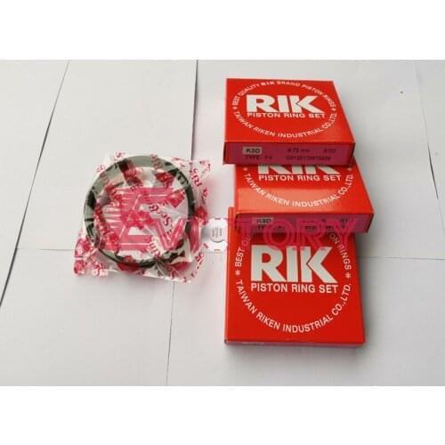 For MITSUBISHI K3F overhaul gasket kit main conrod bearing + piston ring