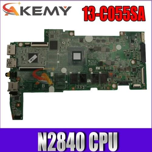 AKemy DA0Y0BMB6C0 For HP Stream 13 13-C055SA 792779-001 motherboard SR1YJ Celeron 2.167GHz N2840 CPU