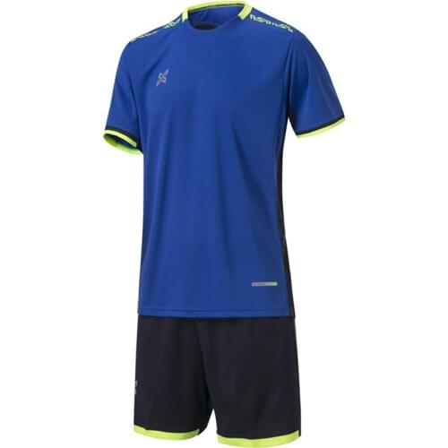 Men Football Jerseys Set Kids Football Jerseys Suit Pockets Blank Team Soccer Training Uniforms Custom Football Jerseys Set