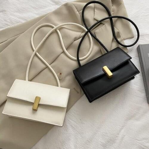 New Fashion Flap Shoulder Bag PU Leather Designer Handbags and Purses Small Crossbody Bags for Women Solid Ladies Hand Bags