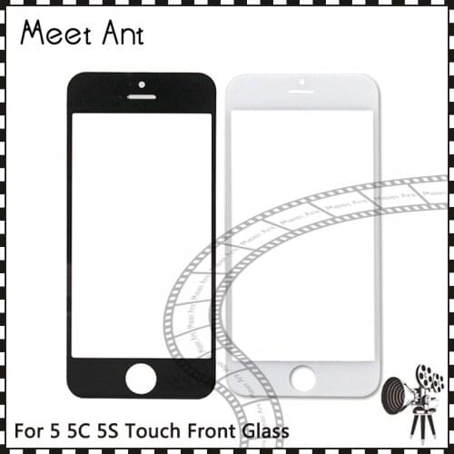 New AAA High Quality 4.0'' For iphone 5 5G 5S 5C Front Outer Glass Lens Touch Screen Panel