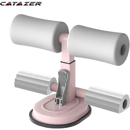 Adjustable Sit-up Bar Floor Assistant Abdominal Exercise Stand Ankle Support Trainer Workout Equipment for Home Gym Fitness Gear