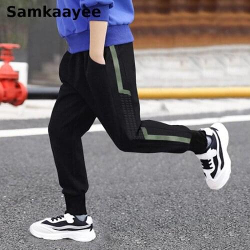 Samkaayee Black Trousers For Boys