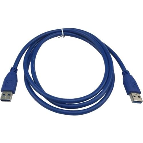 SHCHV 1.5M USB 3.0 Male to Male Cable Adapter Connecter Extension Cord For computer Laptop