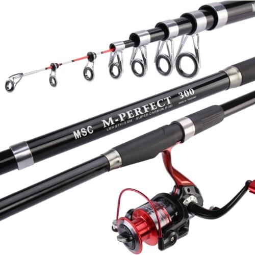 2.1M-3.6M Telescopic Fishing Olta Rock Fishing Pole Distance Throwing Rod Pod Carp Feeder Hard Pole Vara De Pesca Fishing Tackle