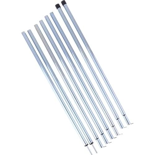 2Pcs Lightweight Portable Replacement Tent Poles, Awning Poles for Camping, Backpacking, Hiking