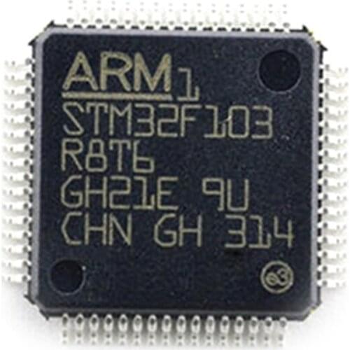 5pcs STM32F103R8T6 Medium-density performance line ARM-based 32-bit MCU with 64 or 128 KB Flash LQFP-64